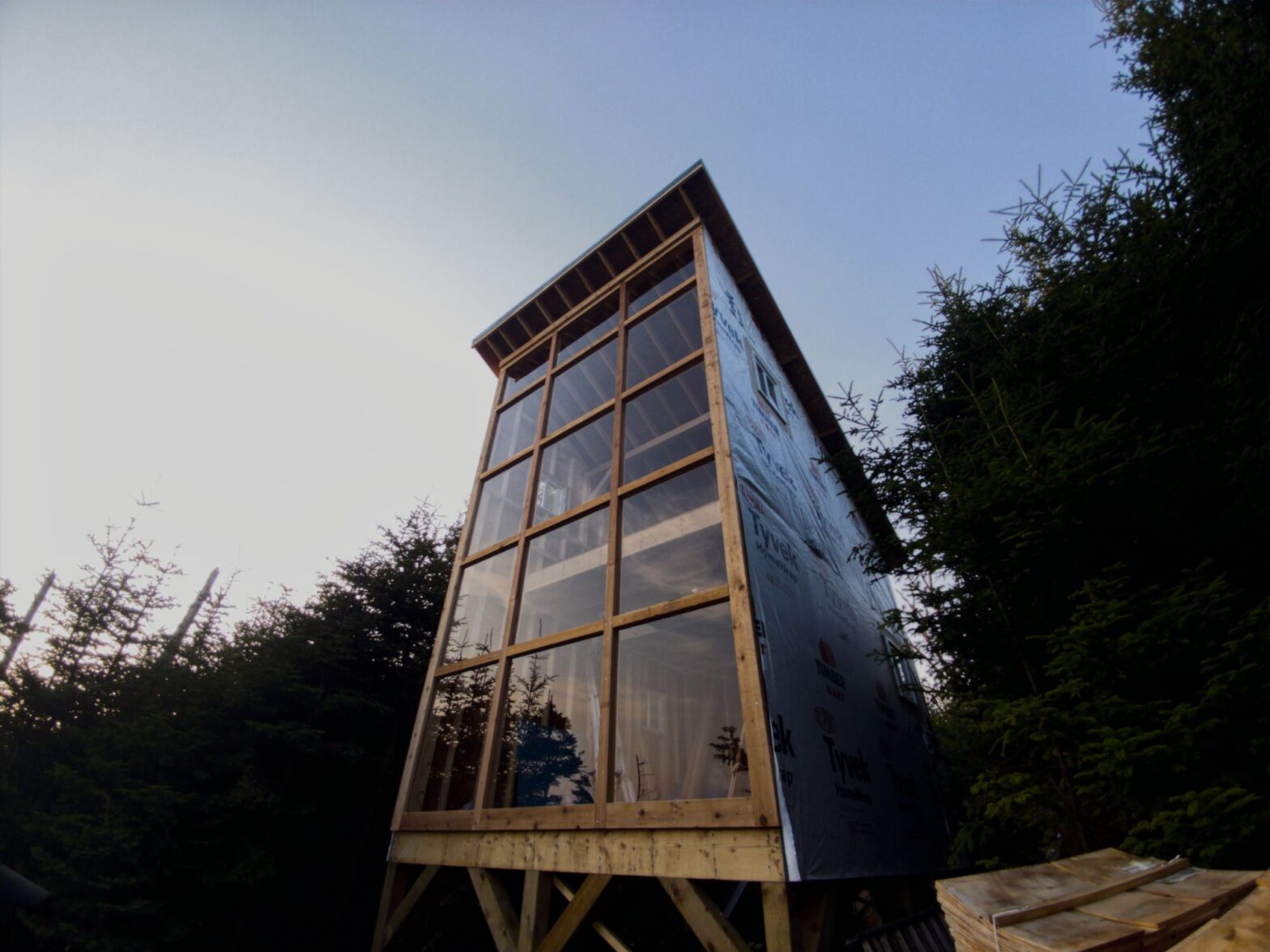 Building an Island Cabin